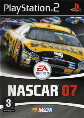 NASCAR 07 box cover front